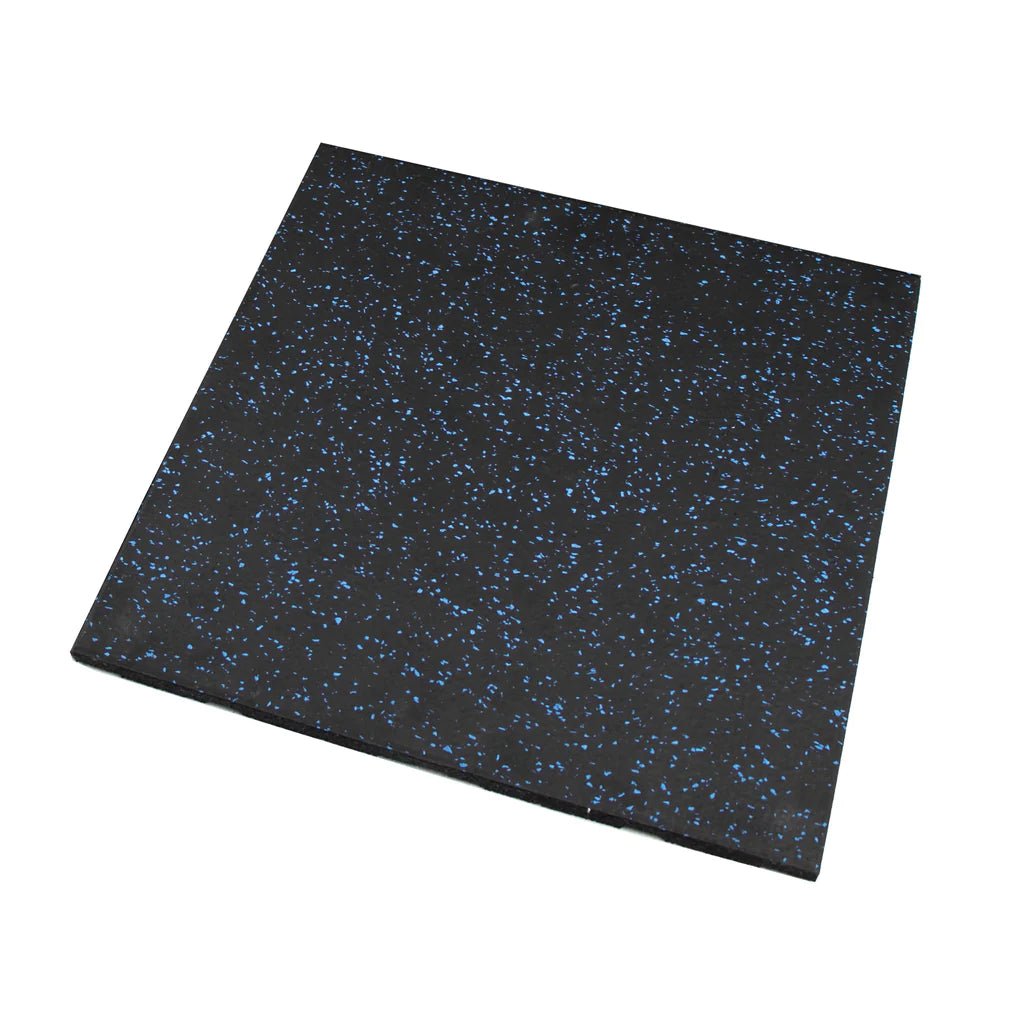 Blue Flek 500mm x 500m 20mm Interlocking Flooring Tiles - BlackBear Fitness